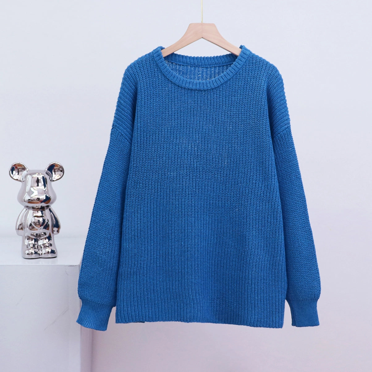 Blue Pullover Sweater