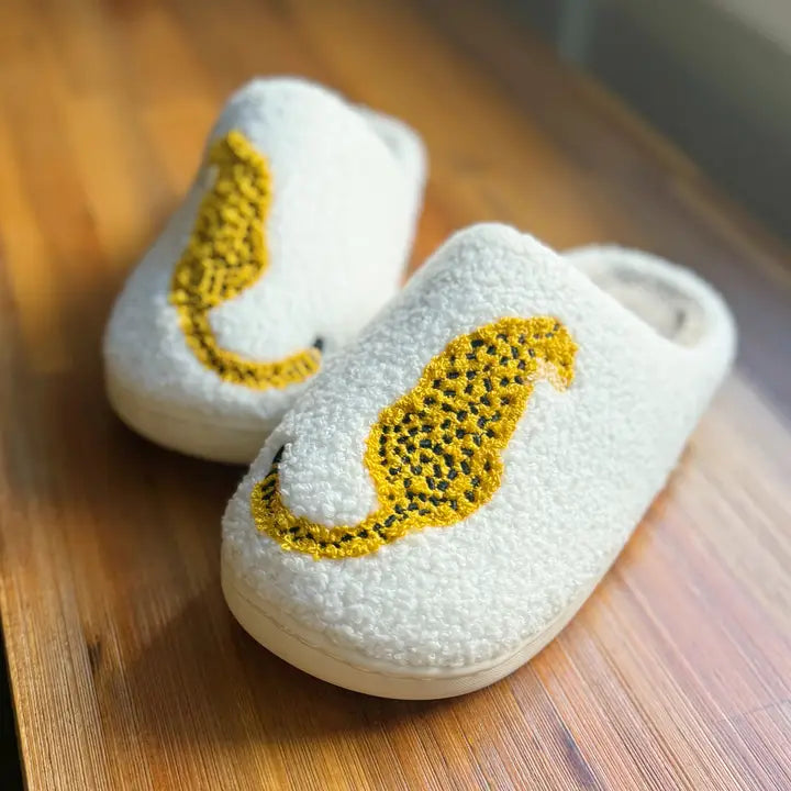 Cheetah Slippers